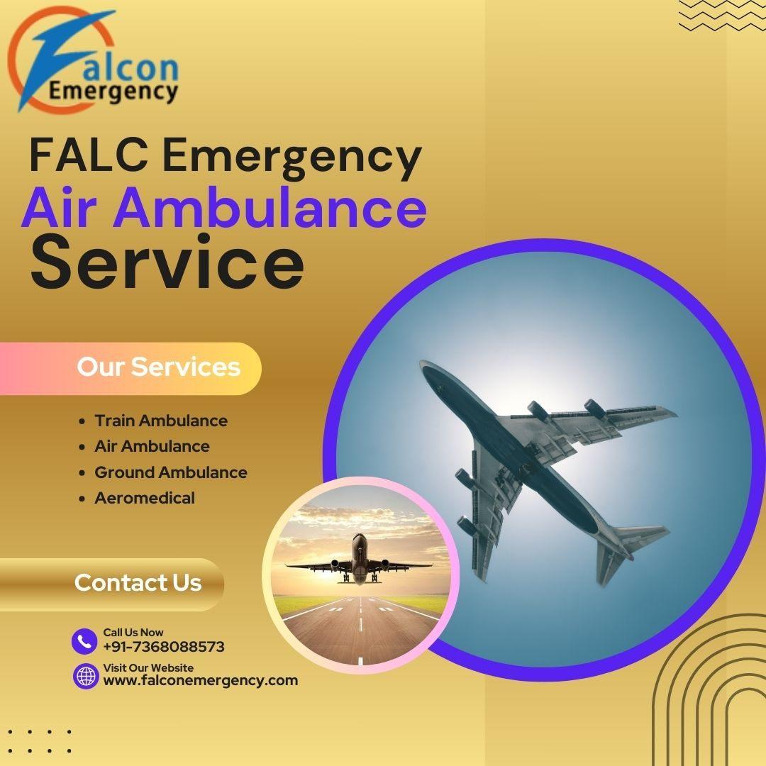 Get safe medical transportation across India through Falc Air Ambulance Ranchi