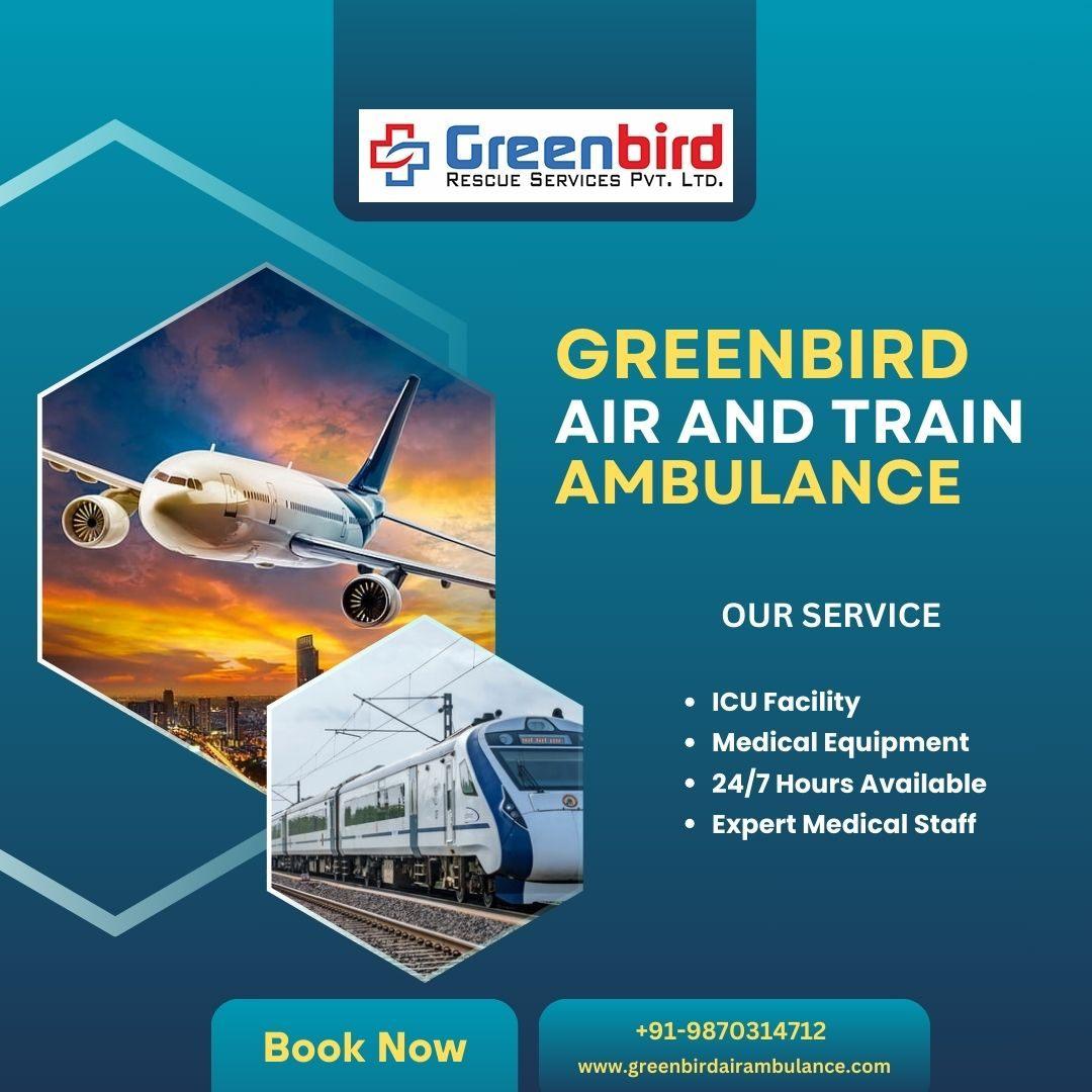 Use The Most Reliable Air and Train Ambulance Services in Chennai by Greenbird