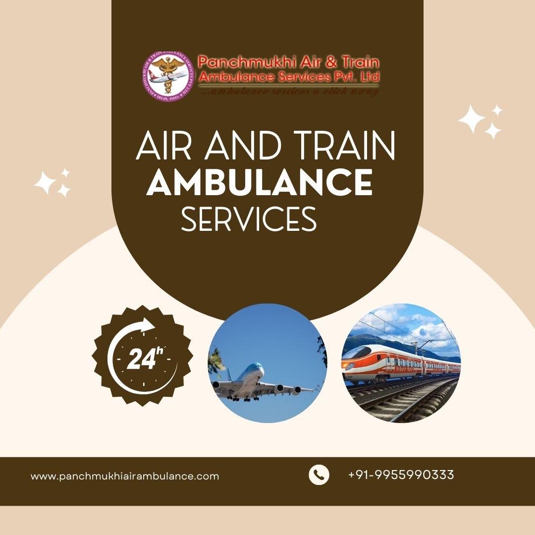 Start Your Journey By Panchmukhi Air and Train Ambulance Services in Raigarh