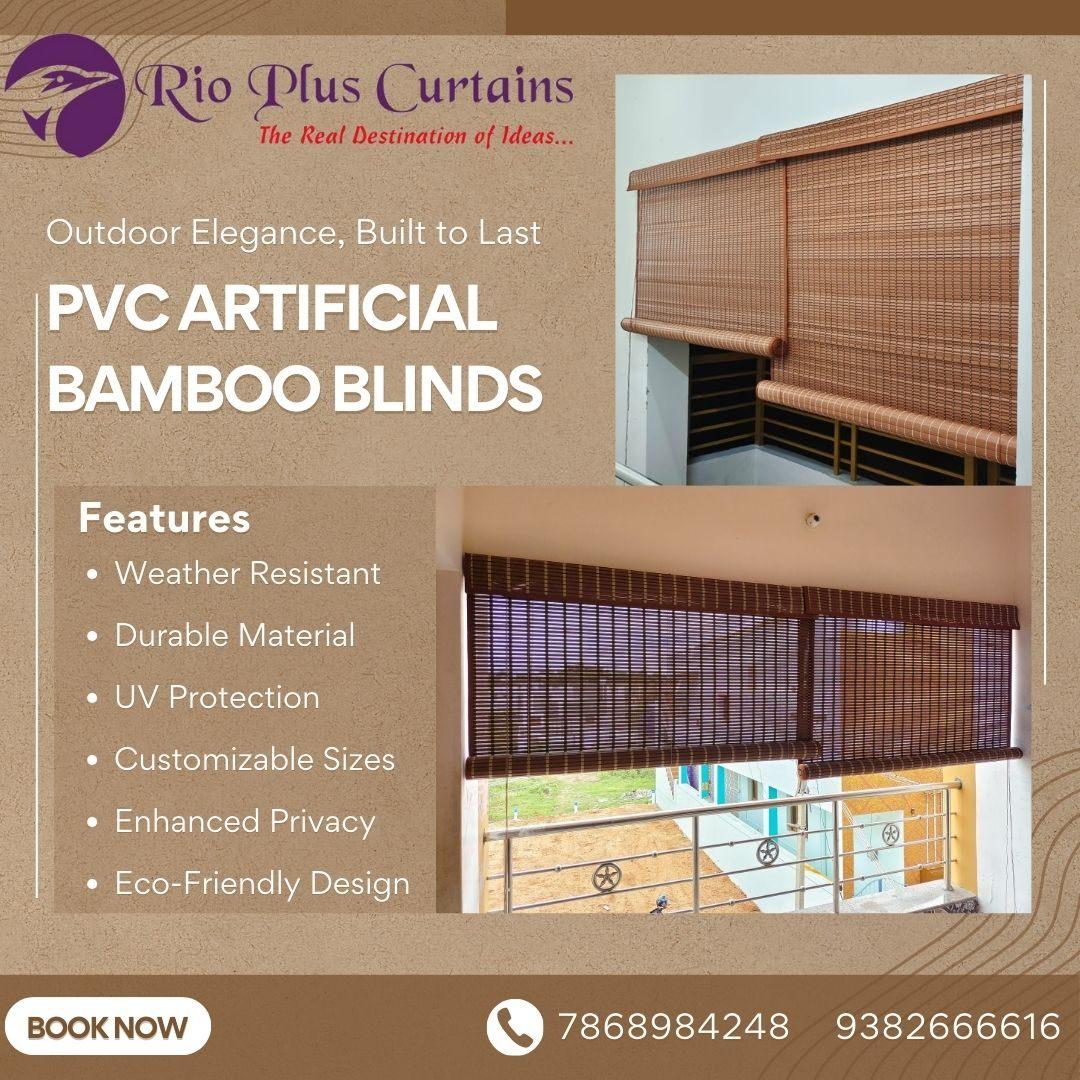 PVC Artificial Bamboo Blinds In Theni