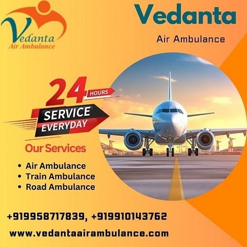 Hire Top-class Vedanta Air Ambulance Service in Jabalpur at an Affordable Price