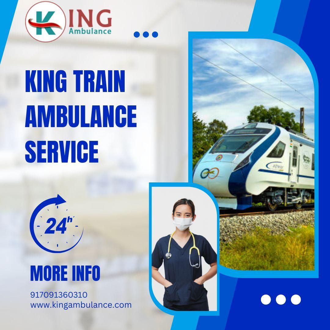 King Train Ambulance Service in Kolkata 