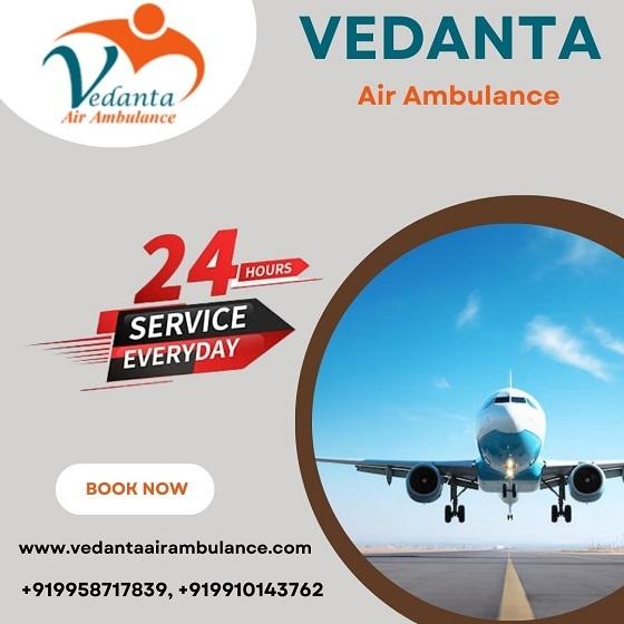Take Vedanta Air Ambulance Service in Hyderabad with a Modern Medical Kit