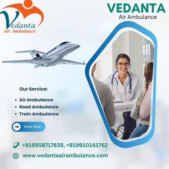 Hire Vedanta Air Ambulance Allahabad with a Full ICU facility at Minimum Price