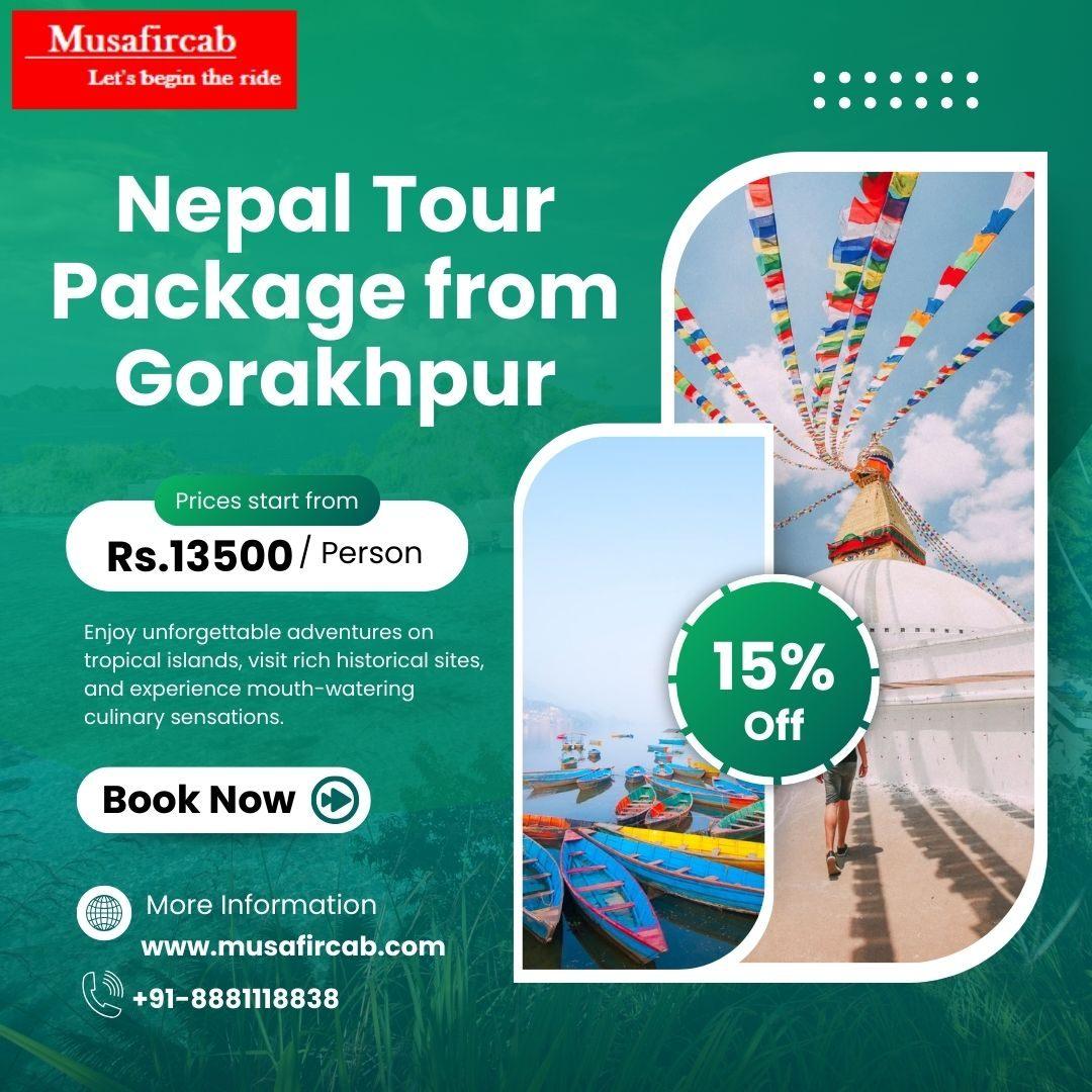 Nepal Tour Package from Gorakhpur