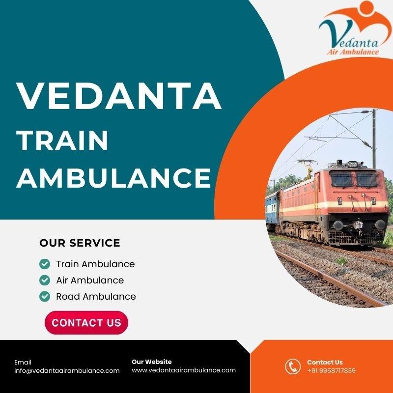 Vedanta Train Ambulance Service in Patna Offers Expert Medical Professional Team
