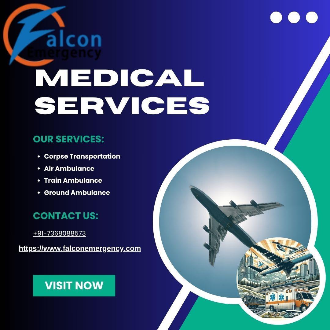 FALC Emergency Air Ambulance Service in Mumbai 