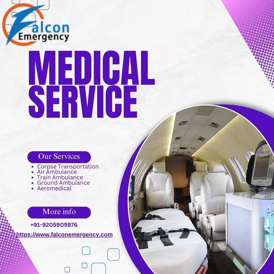 Falc Air Ambulance service in Bangalore 