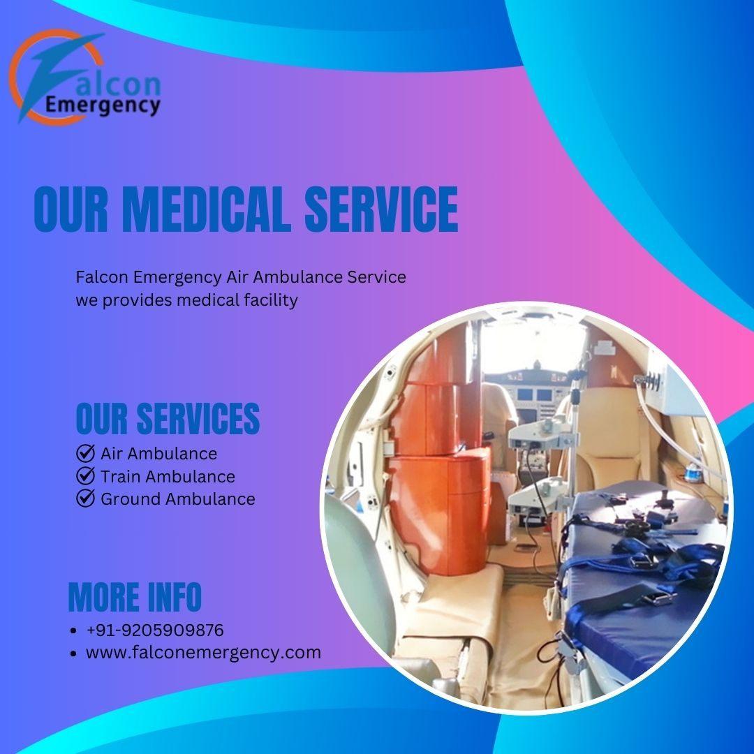 In Tough Times falc air ambulance service in varanasi