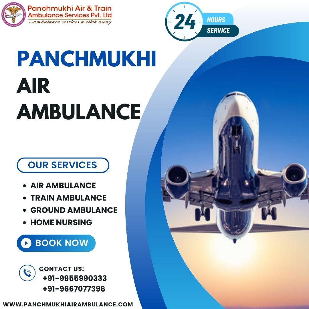 Shift Patient without any Hassle via Panchmukhi Air Ambulance Services in Patna