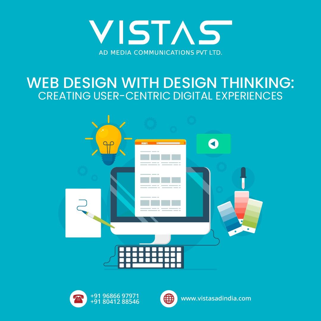 Web Design with Design Thinking: Creating User-Centric Digital Experiences