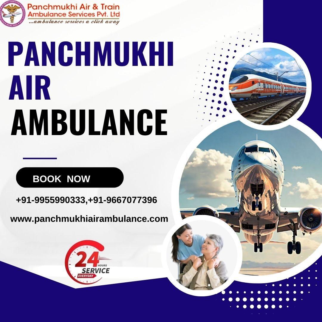 Choose Panchmukhi Air Ambulance Services in Jamshedpur for  Medical Services