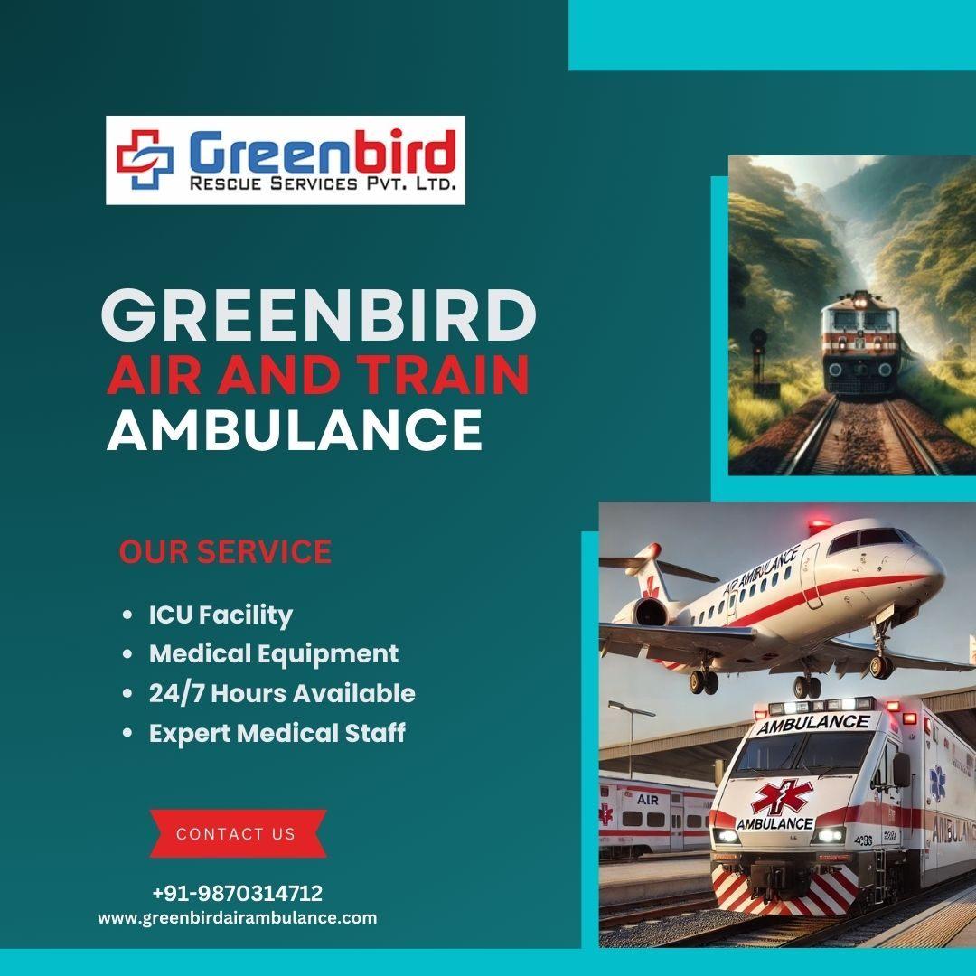 Hire Life-Saving Air and Train Ambulance Services in Chennai by Greenbird