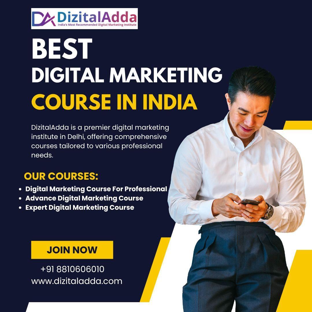 Best Digital Marketing Course in India for Professionals