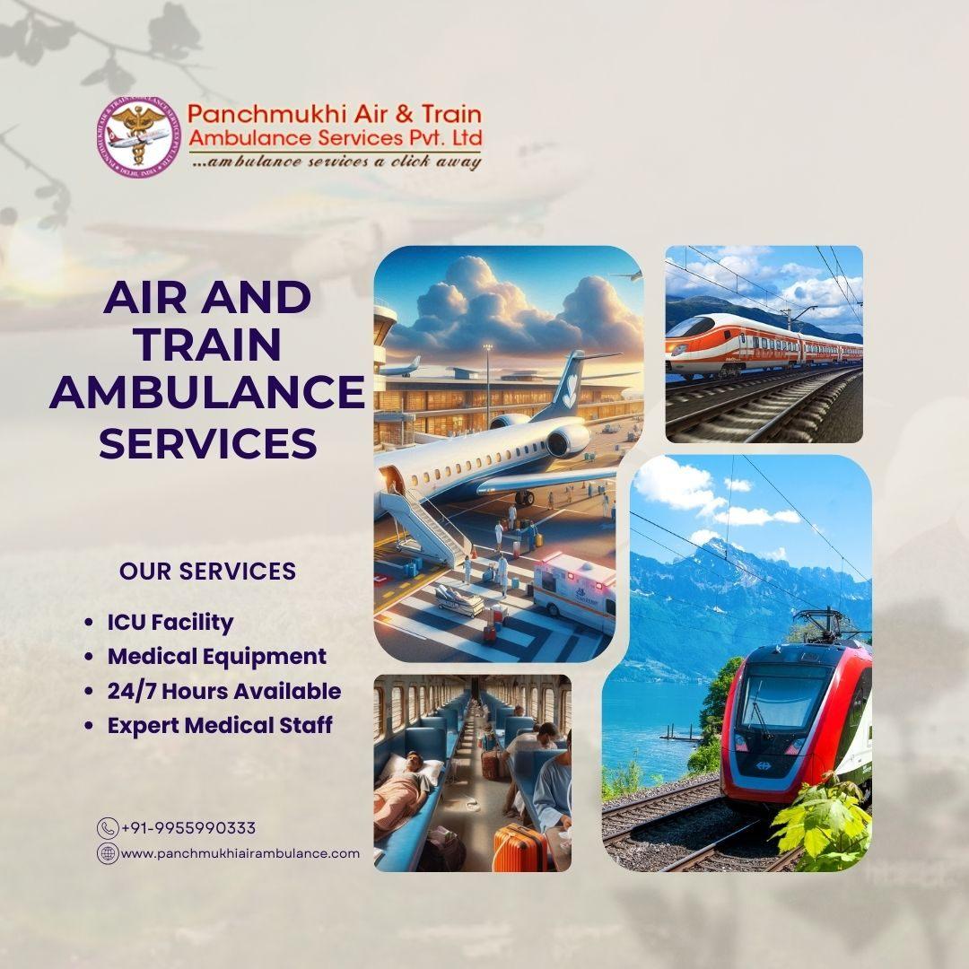 Get Low-Cost Medical Air and Train Ambulance Services in Amritsar by Panchmukhi