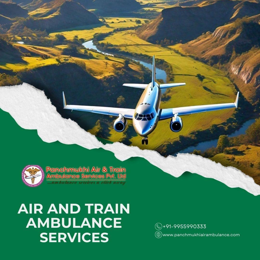 Hire Panchmukhi Air and Train Ambulance Services in Aurangabad with Safety 