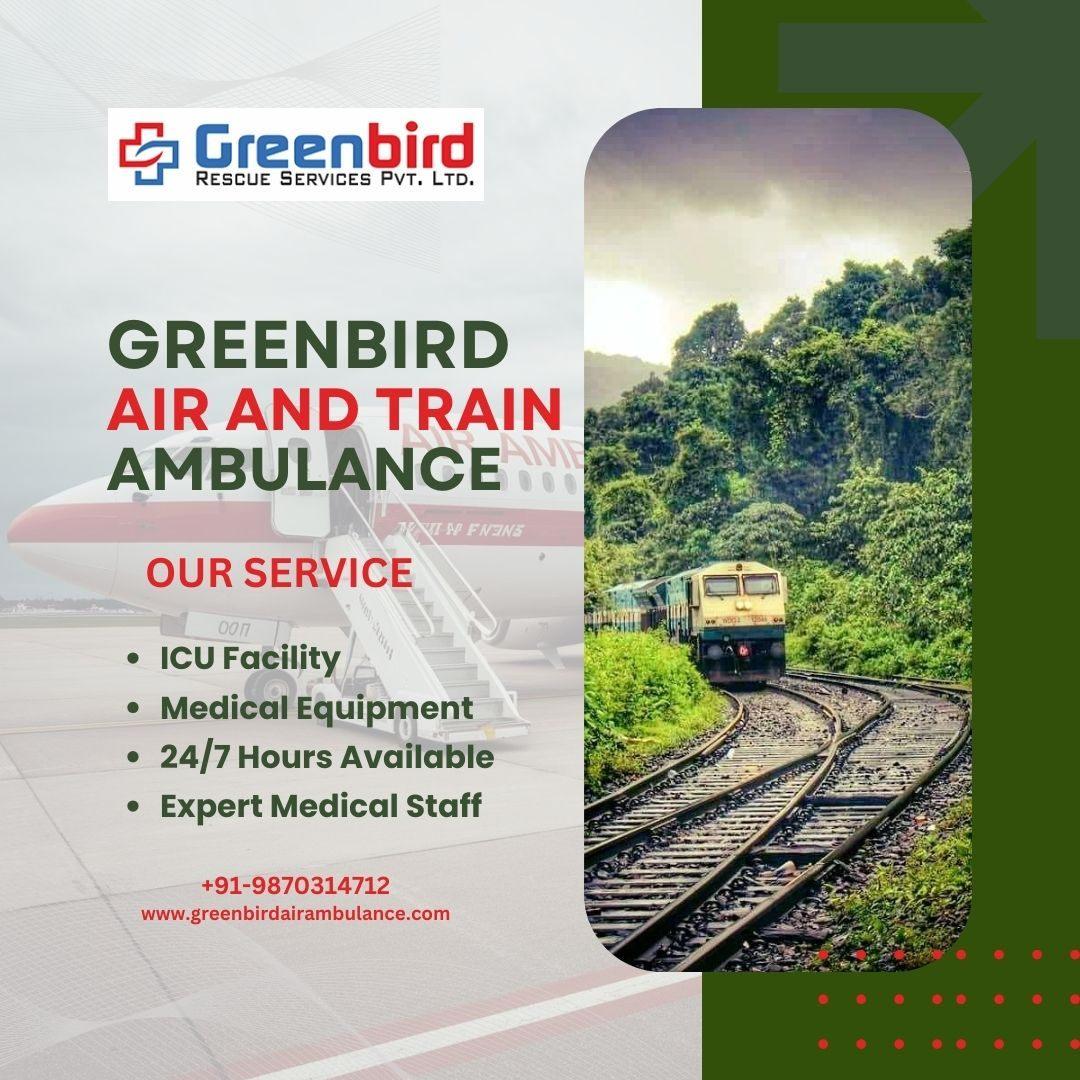 Use The First Class Air and Train Ambulance Services in Guwahati by Greenbird