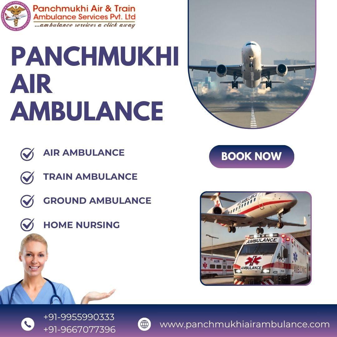 Panchmukhi Air Ambulance Services in Patna- Reliable and Healthcare Assistance