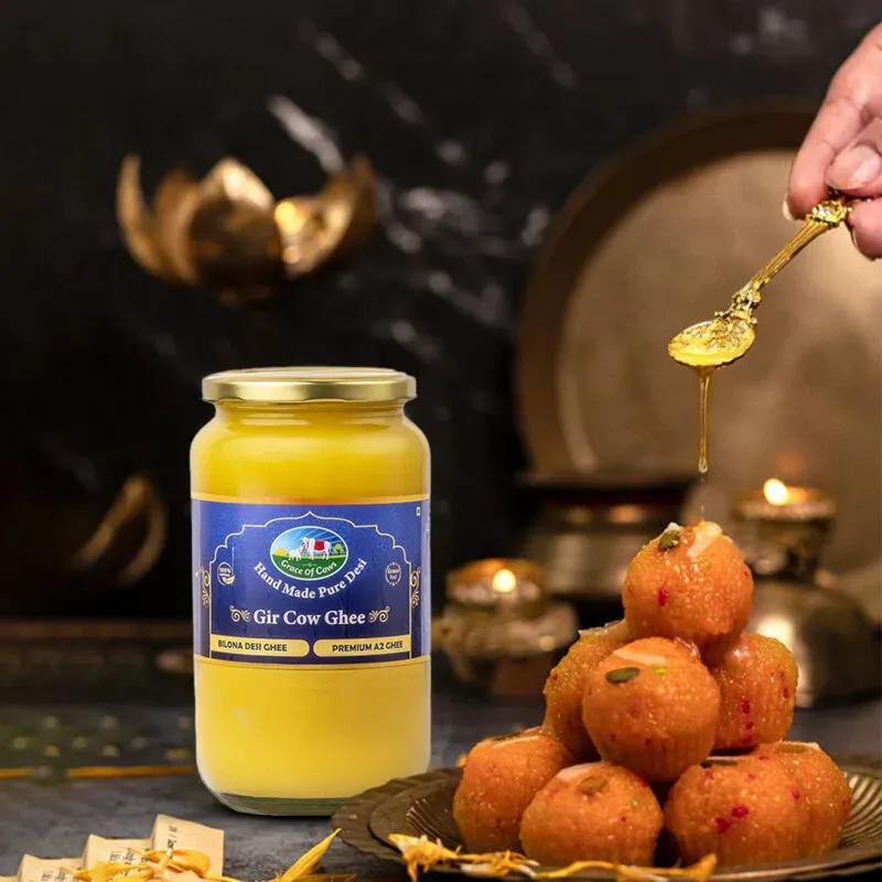 Buy Hand-Churned A2 Gir Cow Ghee in Ahmedabad  100% Natural