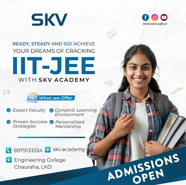 Best JEE & IIT Coaching In Lucknow-Skv Academy