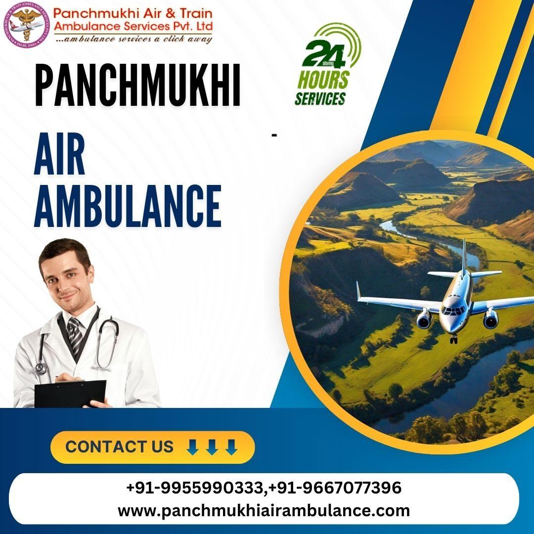 Panchmukhi Air Ambulance Services in Guwahati-Reliable for Urgent Transfer