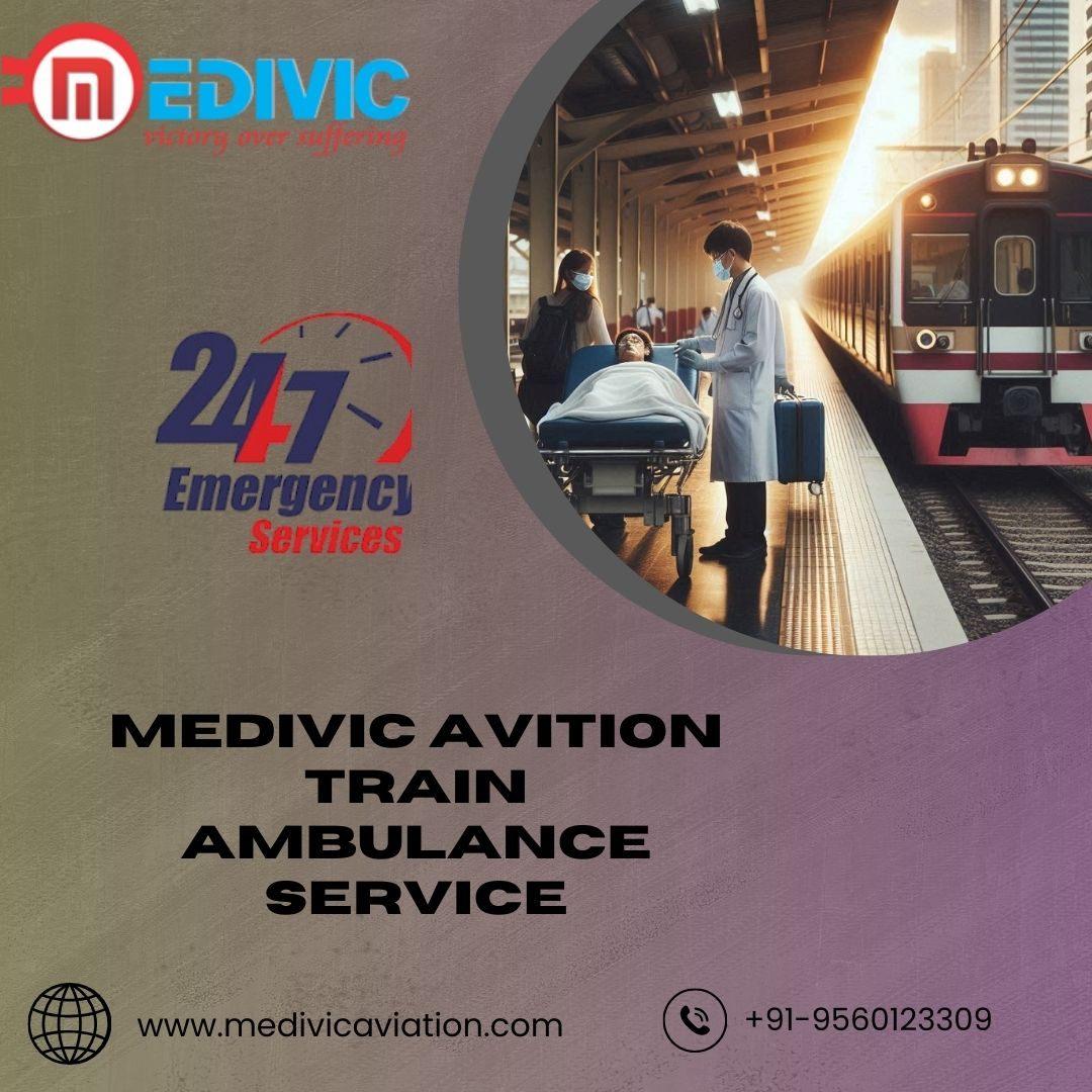 Medivic Aviation Train Ambulance in Bangalore is  Standards in Medical 