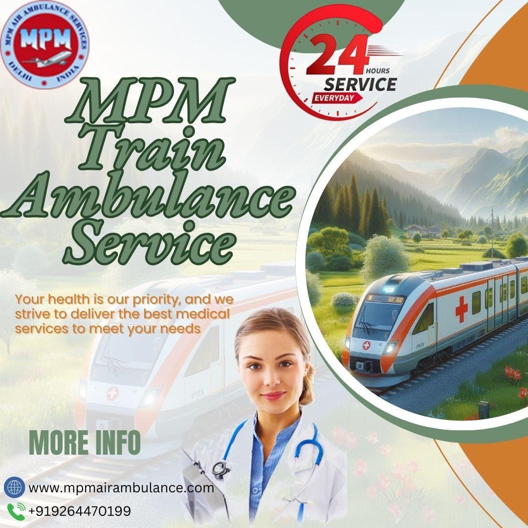 MPM Train Ambulance in Patna is Your Trusted Partner in Critical Emergencies