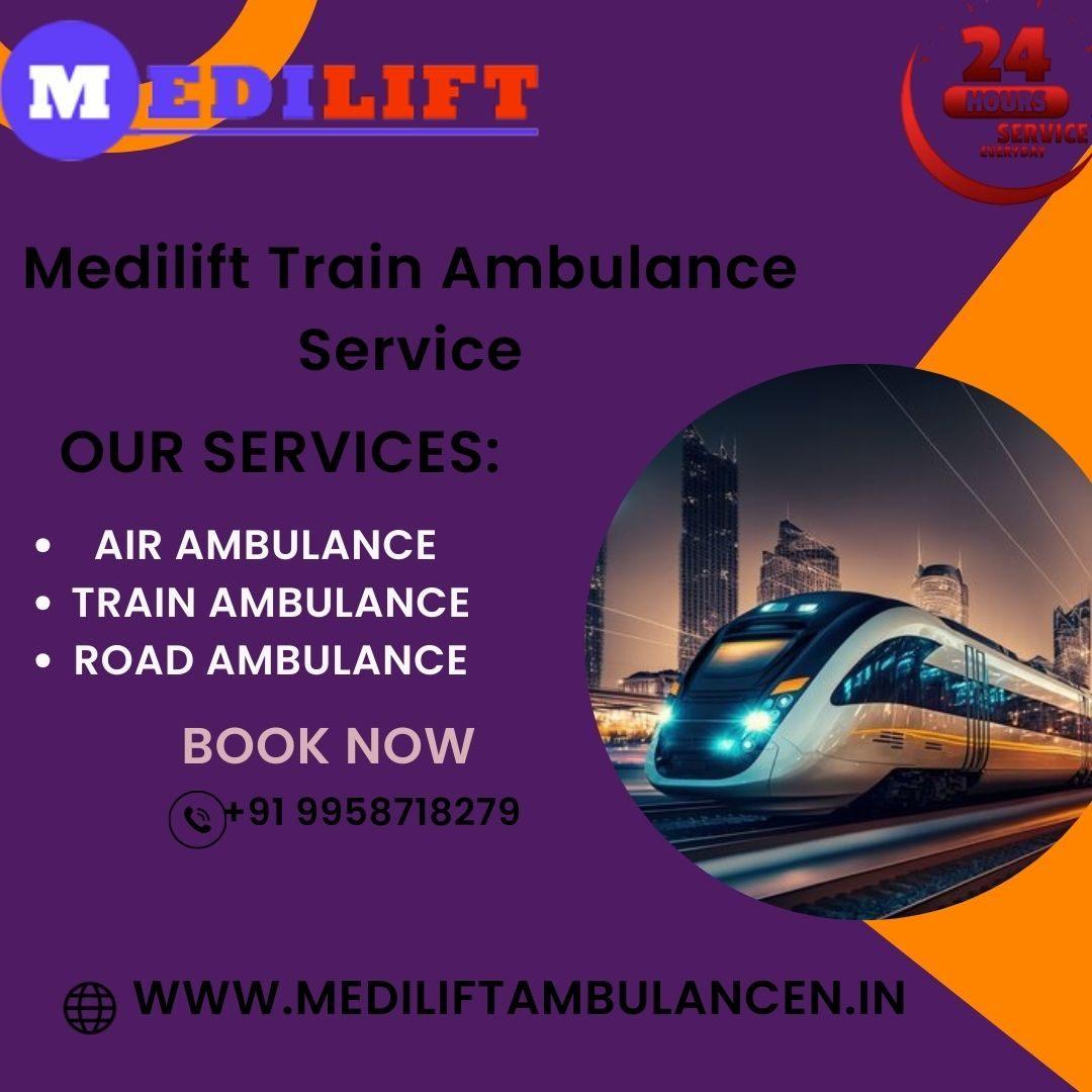 Use Medilift Train Ambulance to Transfer Patient Safely in Bhopal