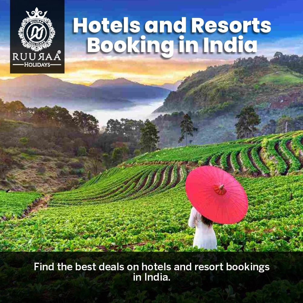 Hotels and Resorts Booking in India