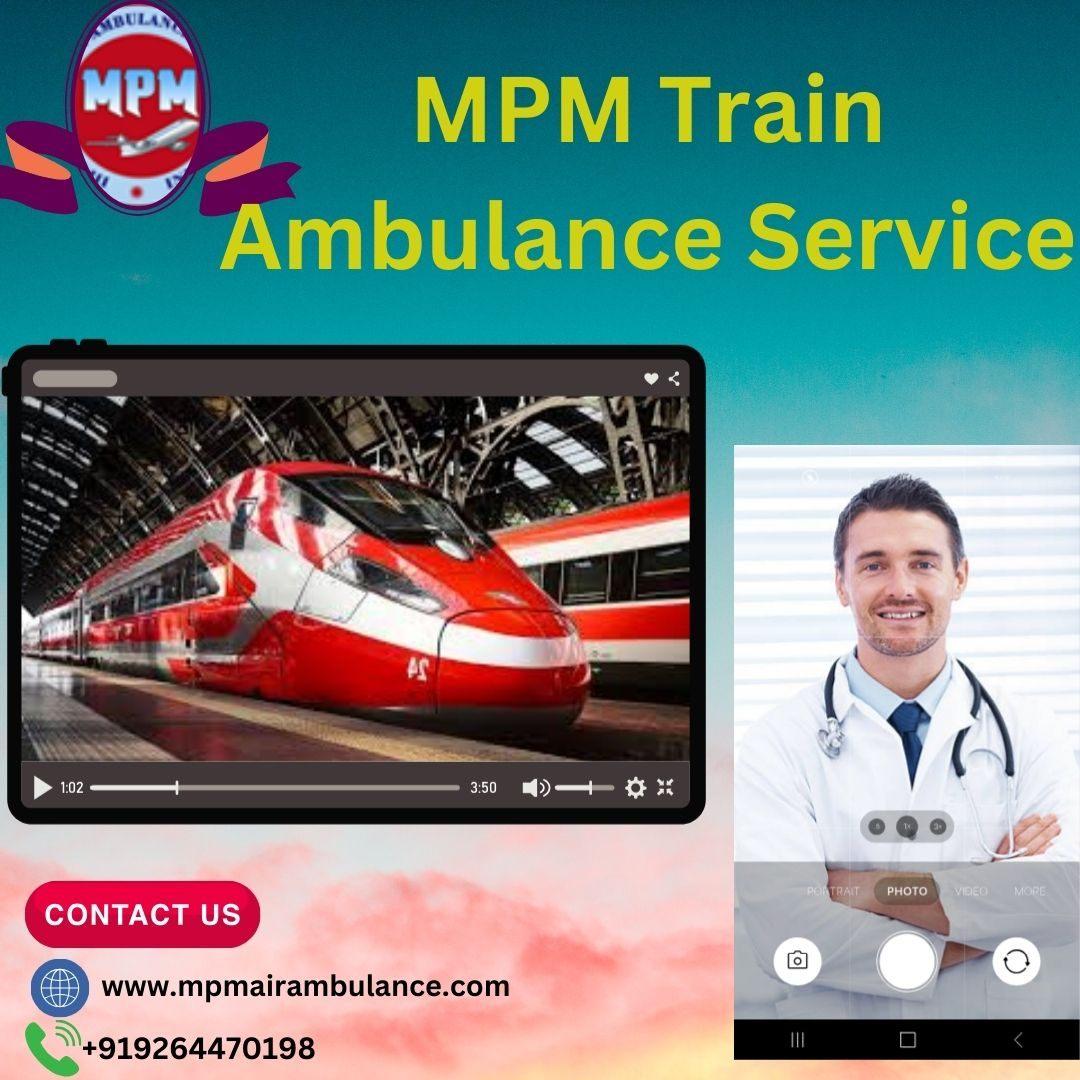 MPM Train Ambulance Services in Kolkata Quickly Transfer Seriously Injured
