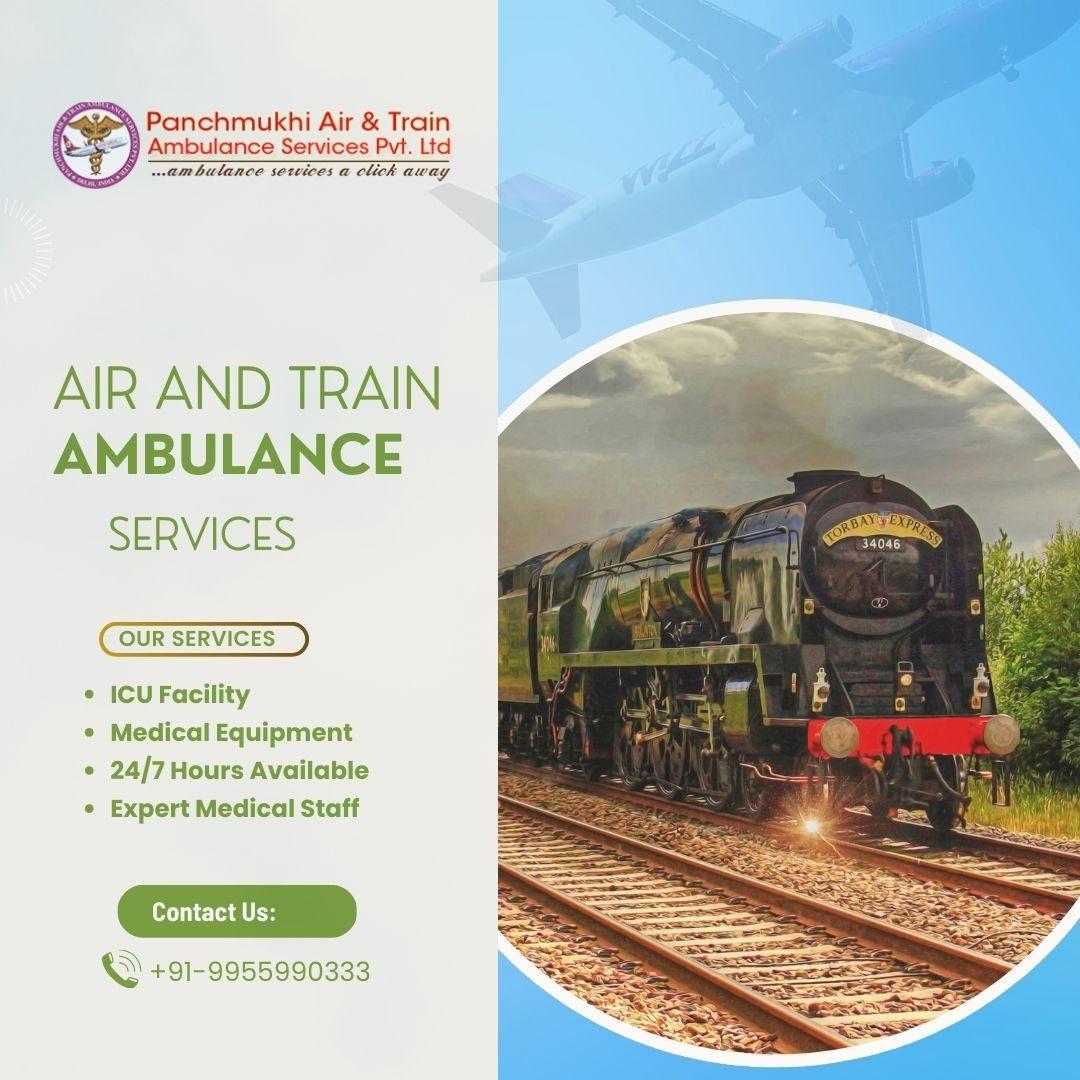 Choose Panchmukhi Air and Train Ambulance Services in Patna with Safe Transfer