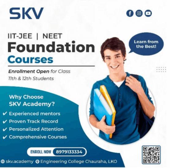 Best Foundation Coaching In Lucknow-SKV Academy