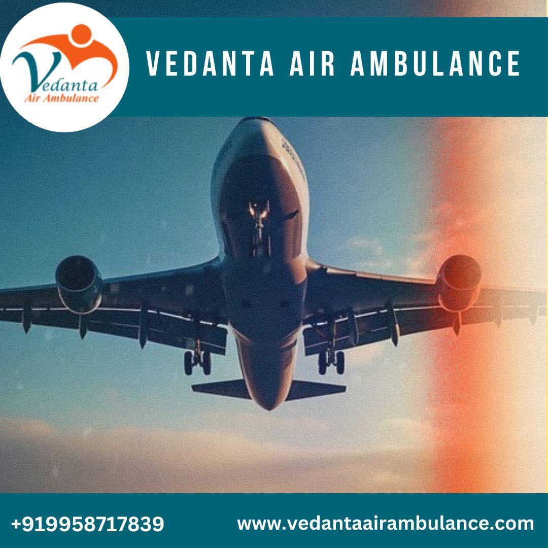 Select Air Ambulance in Ranchi with Emergency Medical Support by Vedanta