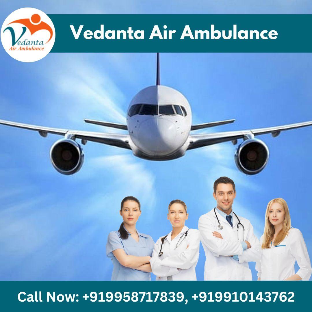 Choose Air Ambulance in Mumbai with Expert MD Doctor by Vedanta Air Ambulance