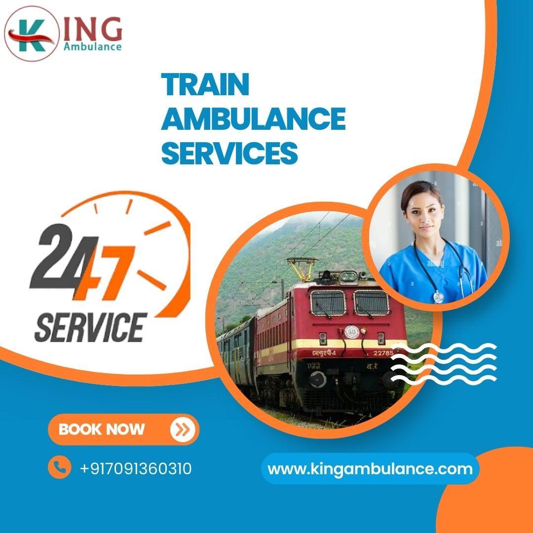 Choose King Train Ambulance for Relocation Patients Long-Distances in Ranchi