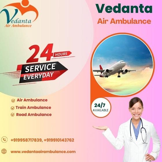 Utilize Air Ambulance in Mumbai with Matchless Medical Tools by Vedanta