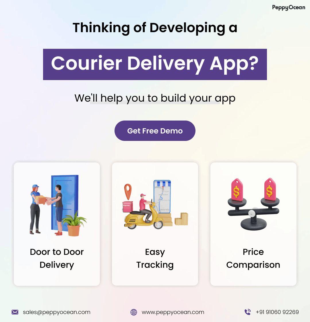 On-Demand Courier Delivery App Development