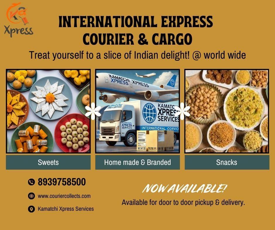 snacks and sweets international courier gowrivakkam 8939758500
