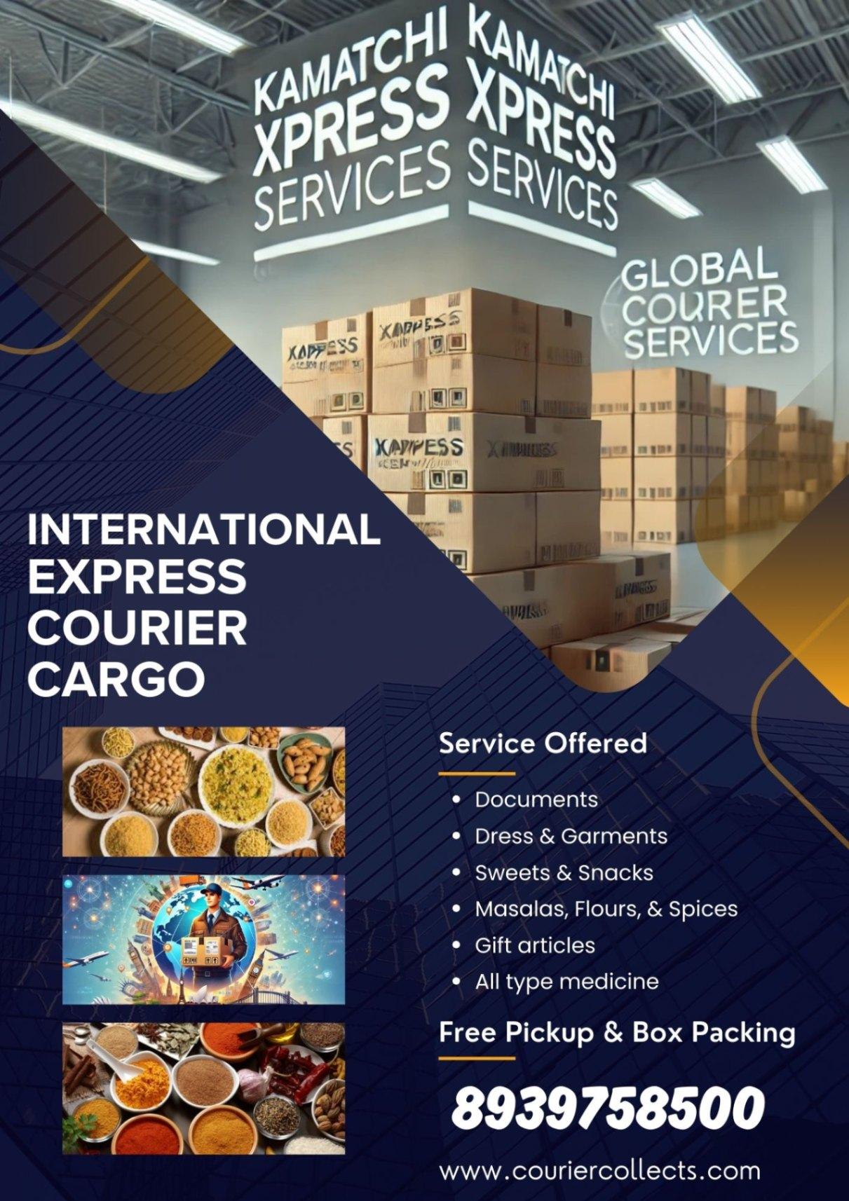 snacks and sweets international courier pallavaram radial road 8939758500