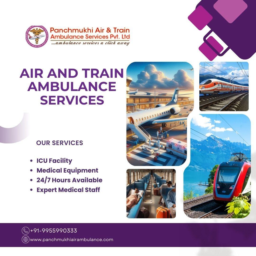 Hire Panchmukhi Air and Train Ambulance Services in Mumbai 