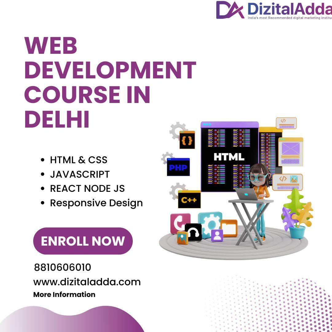 Best Web Development Course in Delhi - Learn & Grow Fast