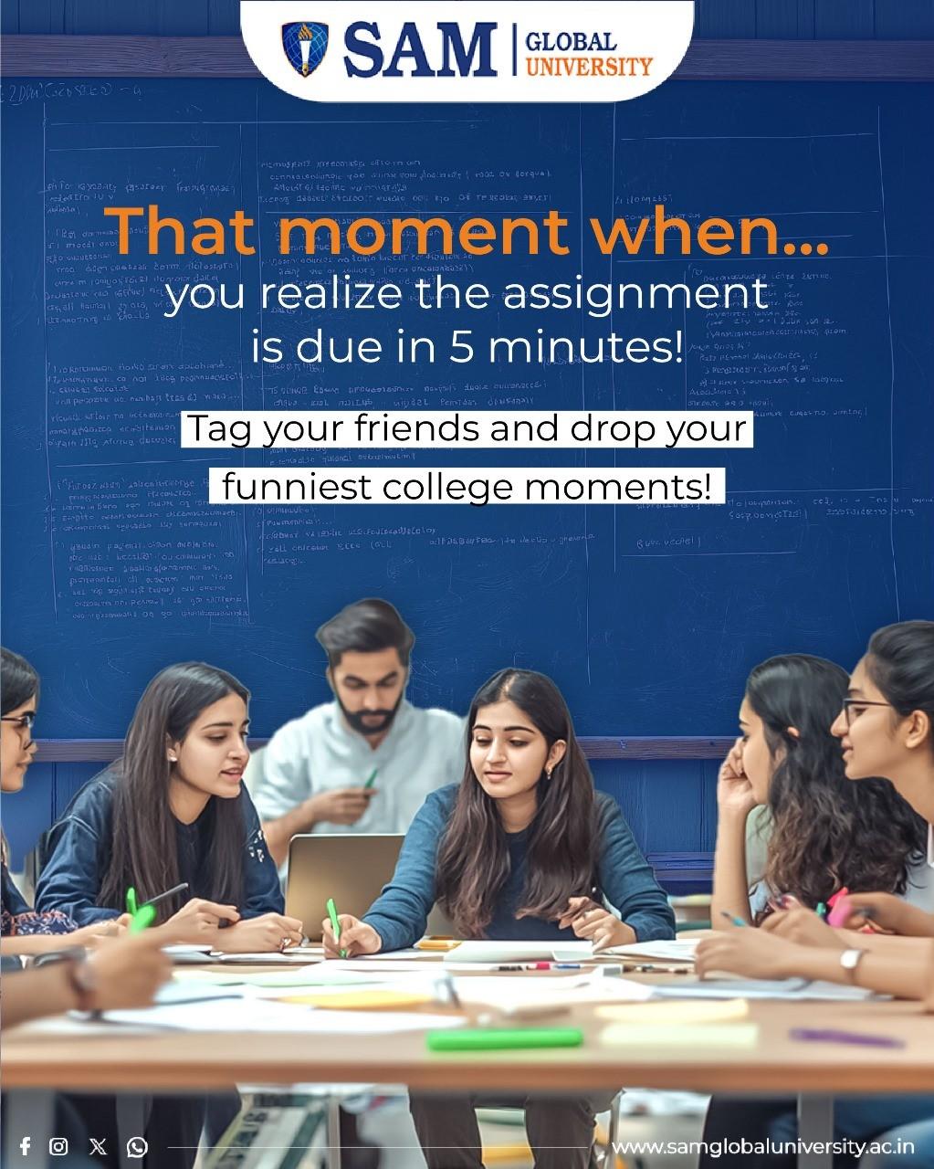 Deadline panic: When 5 minutes feel like 5 seconds! 