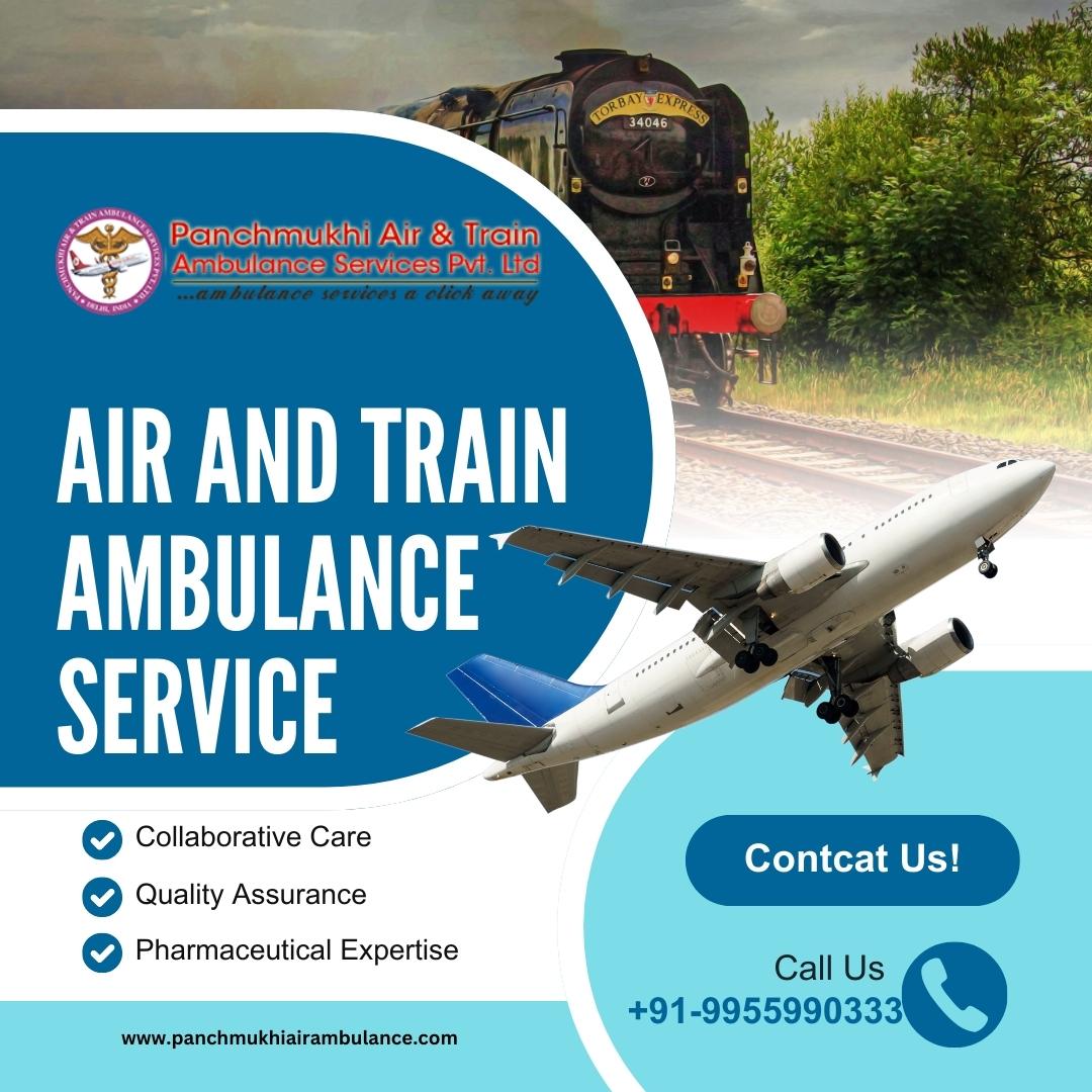 Choose Panchmukhi Air and Train Ambulance Services in Ranchi with Life-Saving 
