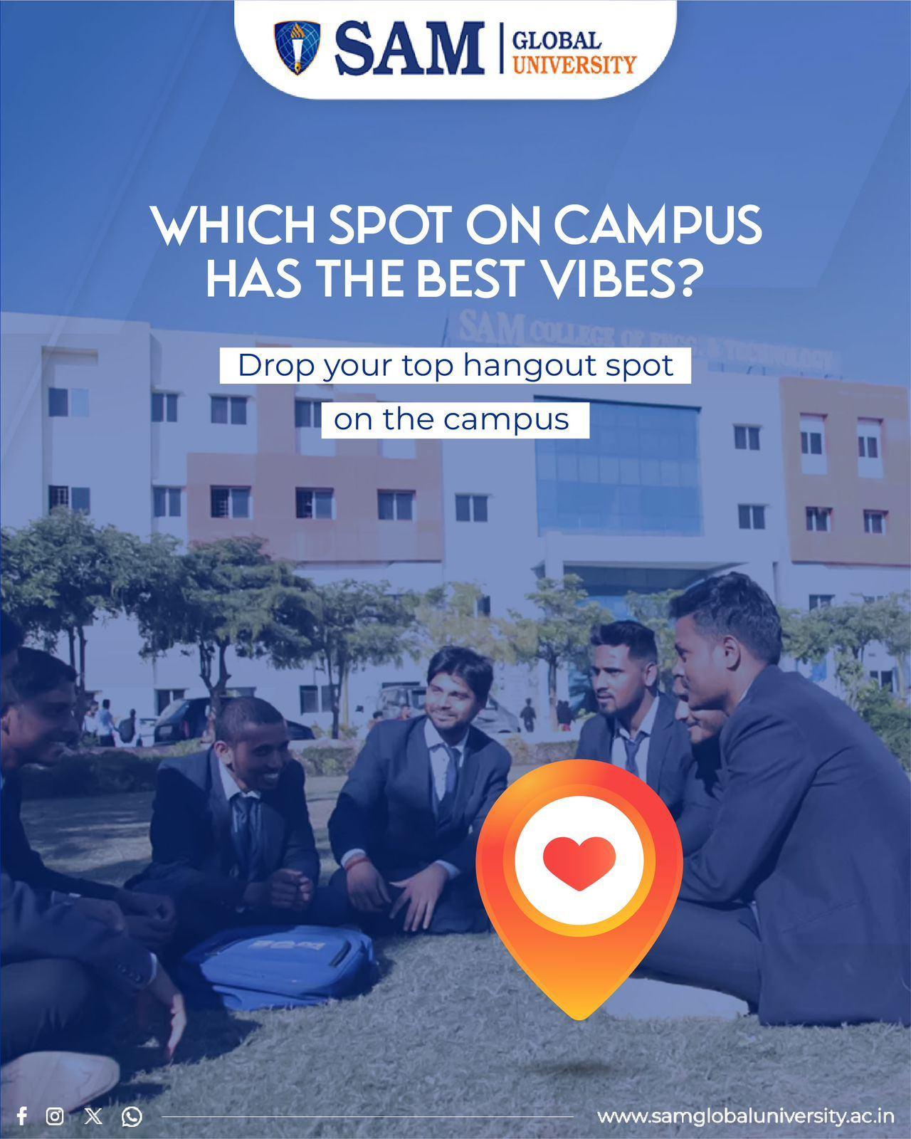 Drop your favorite campus hangout spot