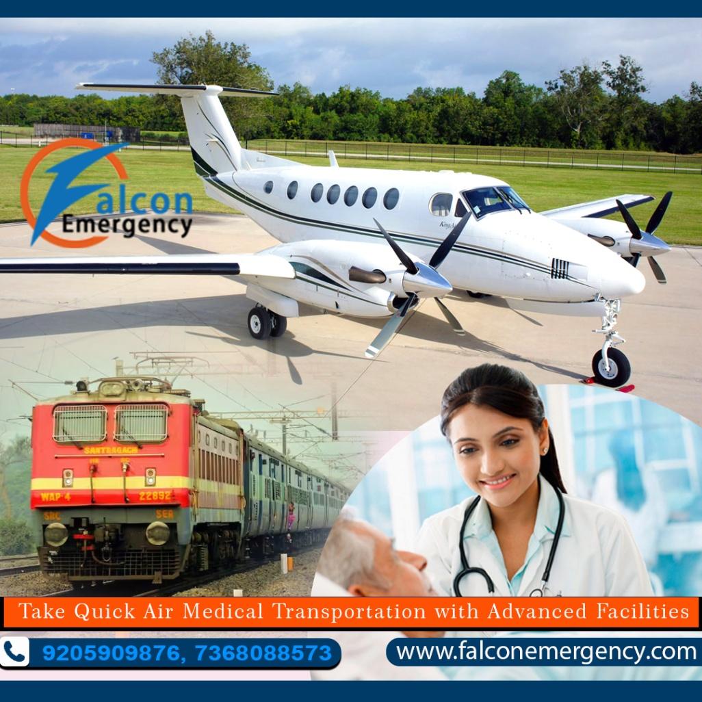 FALC Emergency Air Ambulance in Aligarh 