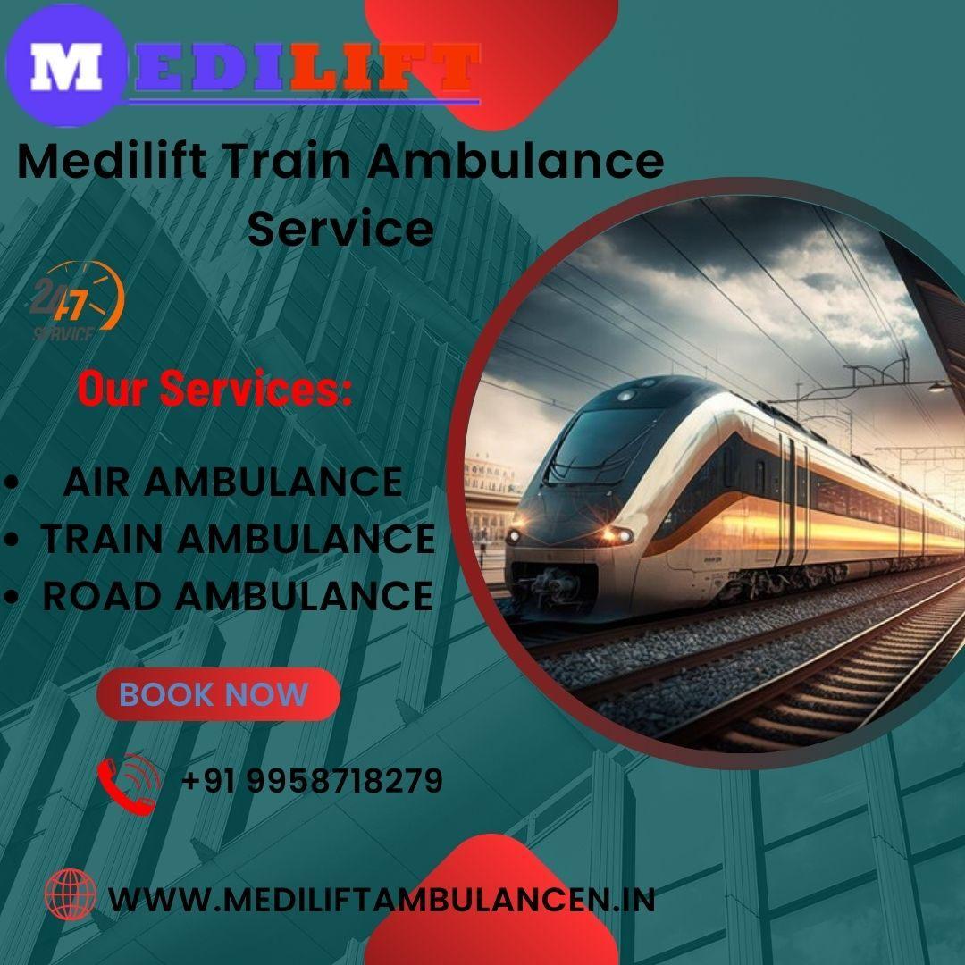 Use Medilift Train Ambulance in Jabalpur Safe Patient Transfer