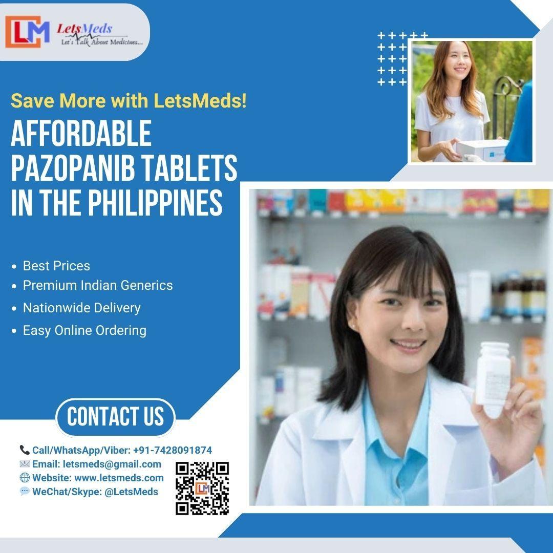 Get Generic Pazopanib Tablets in the Philippines: Save More with LetsMeds!