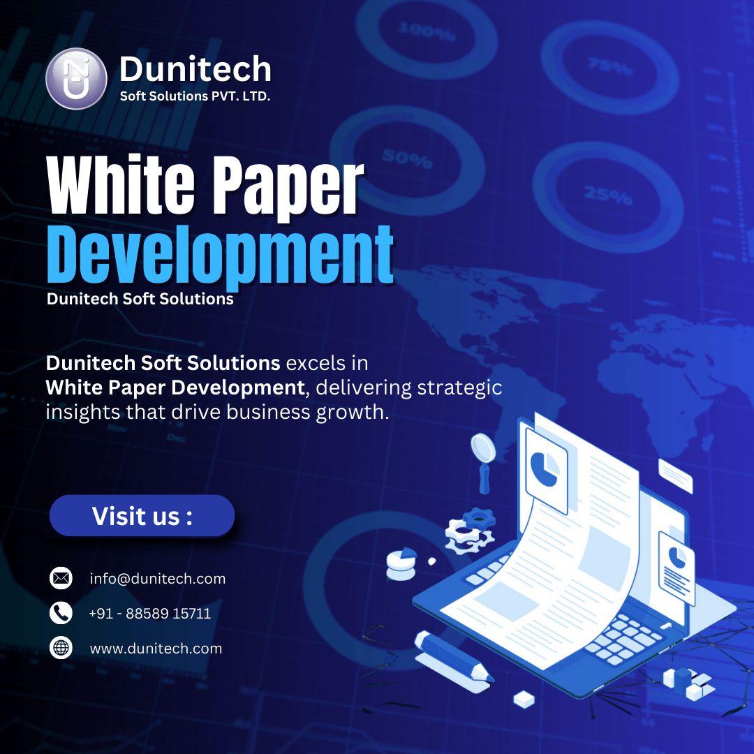 Premium White Paper Development for ICOs & Tech Companies