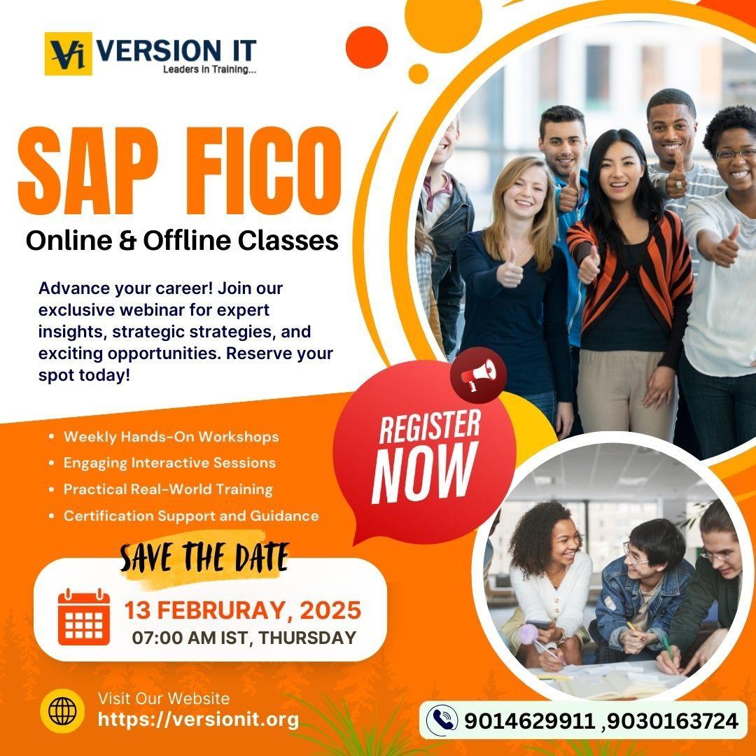 SAP FICO Training in Hyderabad
