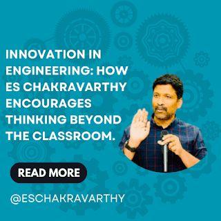 Es Chakravarthy  Blending Culture, Creativity, and Innovation